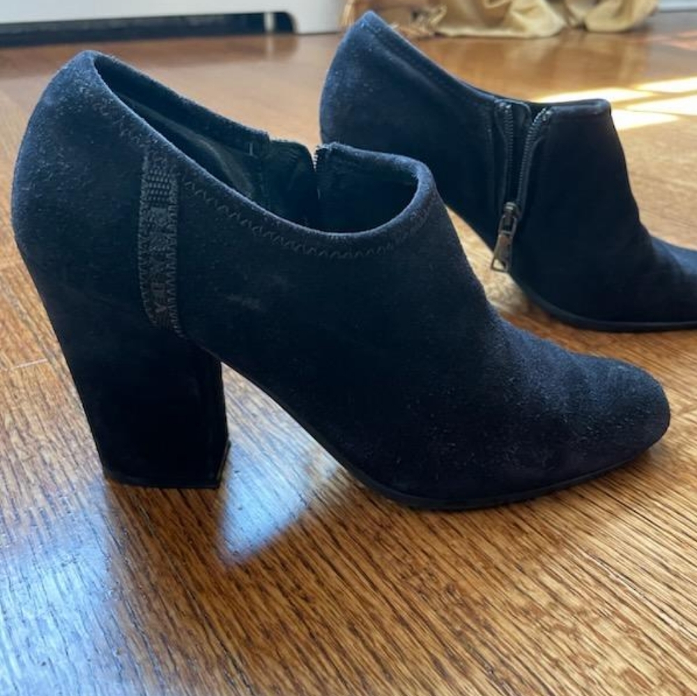 Prada Suede black boot